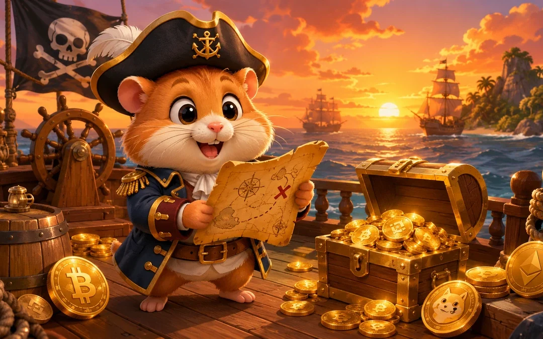 Captain Jack Pot RollerCoin: nový pirátský křeček